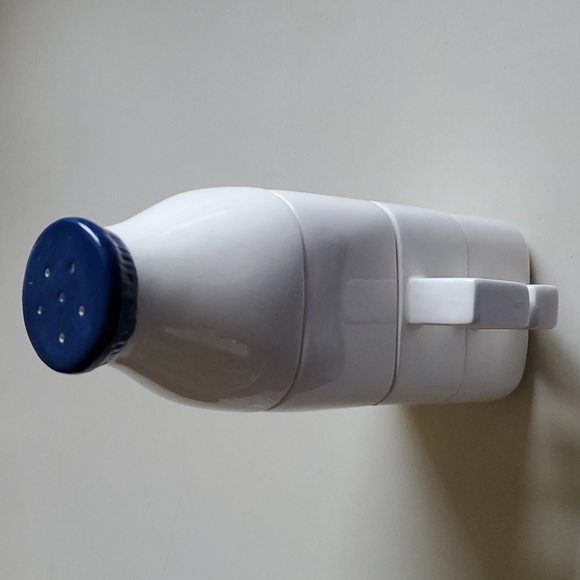 STACKING 2 CUPS, SUGAR SPRINKLER & CREAMER STACK TO MAKE A MILK BOTTLE - Picture 14 of 16